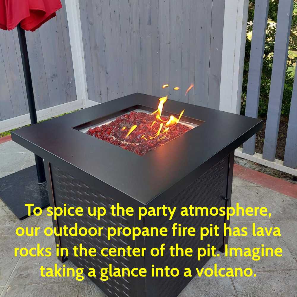 Propane Fire Pit Table: image 8