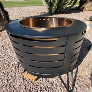 smokeless fire pit